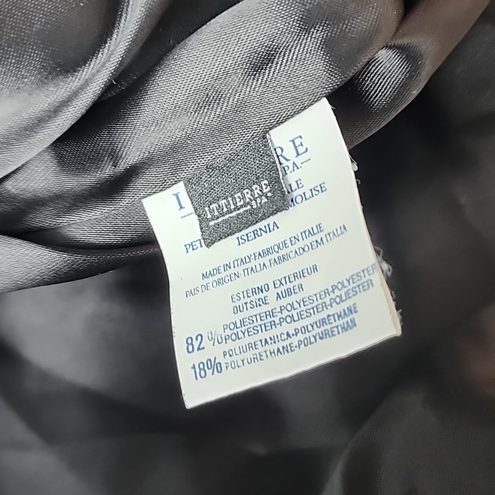 Vintage Versace Jeans Couture Coated Textured Cropped Puffer Bomber Jacket - Picture 9 of 10